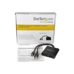 StarTech.com Splitter multi-écrans Mini DisplayPort vers 2x DisplayPort - Hub MST à 2 ports - Répartite... (MSTMDP122DP)_5